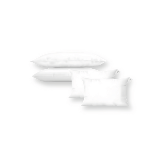 4 PACK ALMOHADA ESSENCE SEMI FIRME 2 STD Y 2 KS WHITE RABBIT